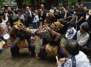 獅子舞に託す