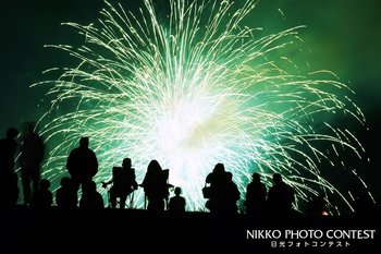 日光秋の花火