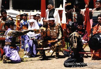 平家大祭出陣式