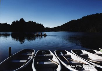 湯の湖の夜明け