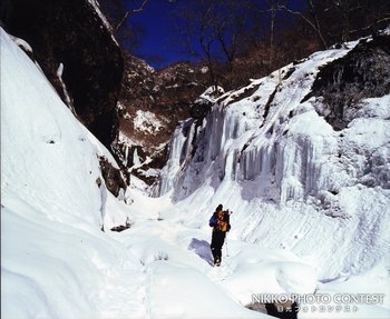 氷壁への道