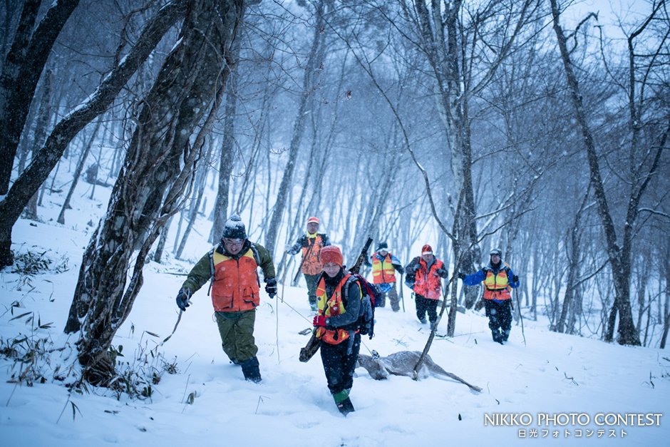 2019 日光フォトコンテスト [優秀賞] 吹雪く戦場